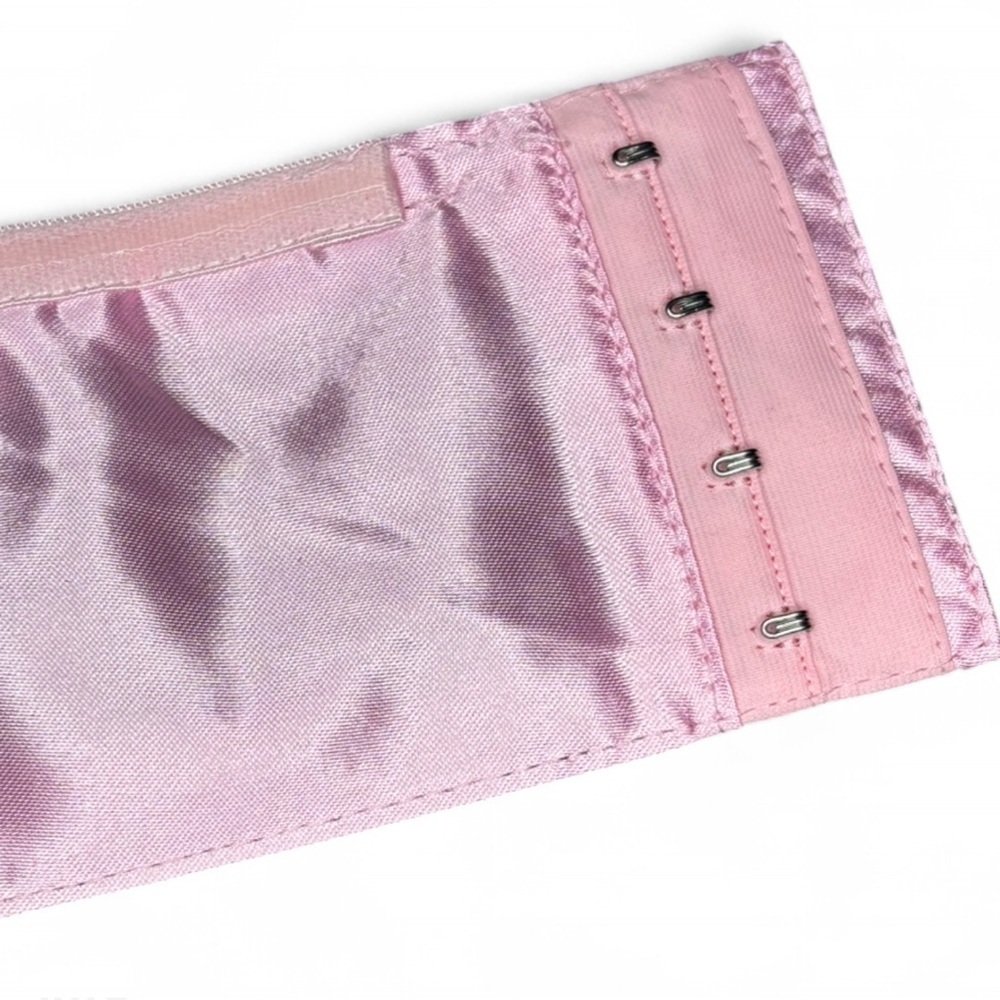 White Fox Pink Sparkle Strapless Top XS/S NWT - Picture 8 of 8